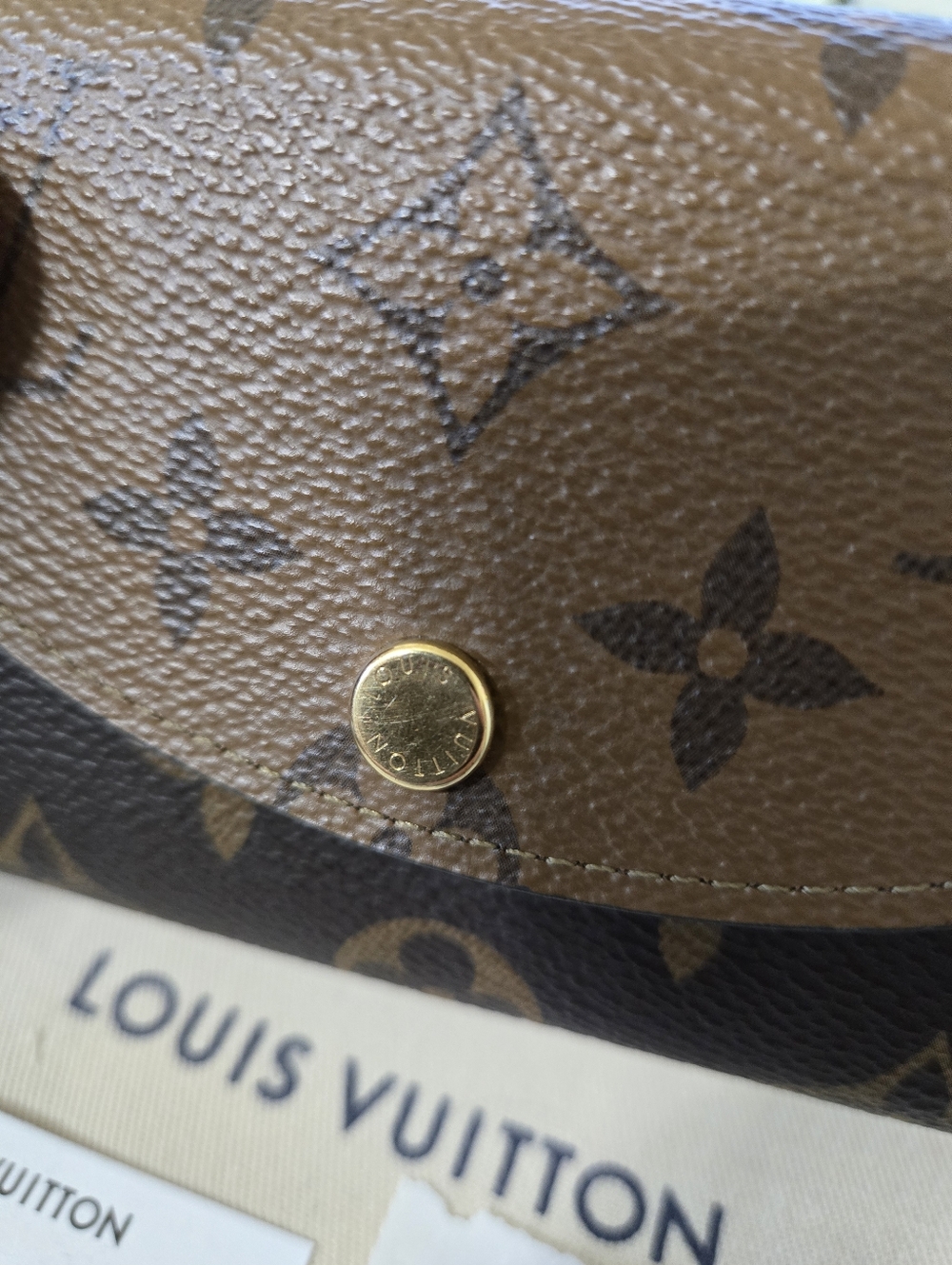 Louis Vuitton Rosalie Reverse Monogram Compact Wallet - Picture 8 of 8
